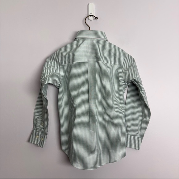 Brooks Brothers Button Down Shirt Size XS Green White Striped NWOT - Picture 5 of 6